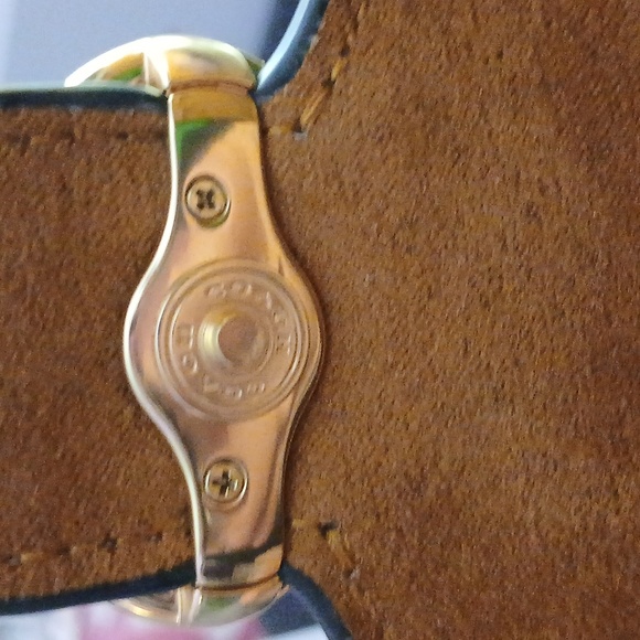 Authentic Coach Georgie CrossbodyBag In Signature Canvas. - Picture 11 of 12